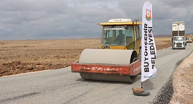 Büyükşehir Belediyesi, Viranşehir’de 4 Kilometrelik Yolu Yeniledi