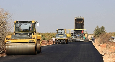 Grup Yolunda Asfalt Çalışmaları Sürüyor