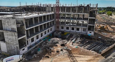 Harran’da Hastane İnşaatında Çalışmalar Tüm Hızıyla Sürüyor