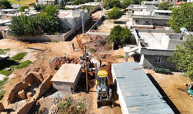 Harran’da Kırsal Oğulcuk Mahallesi’nde Altyapı Çalışmaları Başladı