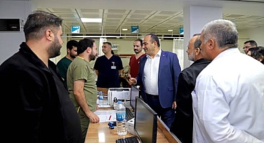 İl Sağlık Müdürü Berk’ten Balıklıgöl Devlet Hastanesi’ne Gece Denetimi