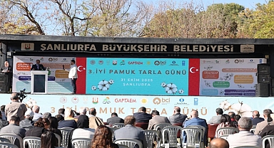 Şanlıurfa’da 3. İyi Pamuk Tarla Günü Etkinliği Düzenlendi