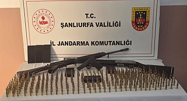 Şanlıurfa’da Cephanelik Gibi Evde Çok Sayıda Silah Ele Geçirildi!
