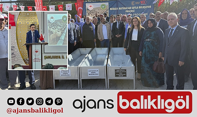 Şanlıurfa’da hayvancılığa destek: 400 hayvan suluğu üreticilere dağıtıldı