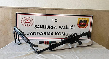 Şanlıurfa’da Jandarmadan Silah Operasyonu!