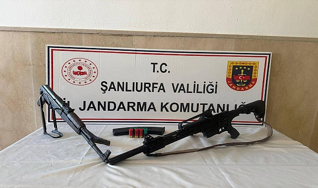 Şanlıurfa’da Jandarmadan Silah Operasyonu!