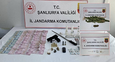 Şanlıurfa’da Jandarmadan Uyuşturucu Operasyonu!