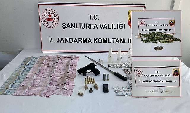 Şanlıurfa’da Jandarmadan Uyuşturucu Operasyonu!