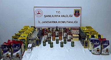 Şanlıurfa’da Tütün ve Alkol Kaçakçılığına Büyük Darbe