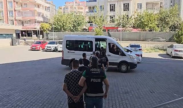 Şanlıurfa'da Uyuşturucu Operasyonu: 8 Kişi Yakalandı