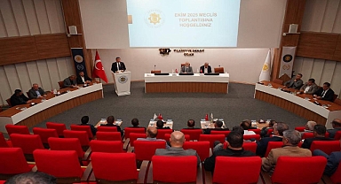 ŞUTSO’da Ekim Ayı Olağan Meclis Toplantısı Gerçekleştirildi