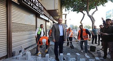 Başkan Gülpınar, Divanyolu’ndaki Çalışmaları Yerinde İnceledi