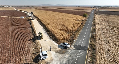 Büyükşehir, Suruç Kırsalında Yol Konforunu Artırıyor