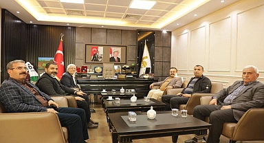 Esnaf ve Sanatkârlar Kredi ve Kefalet Odası’ndan Başkan İnan’a Ziyaret