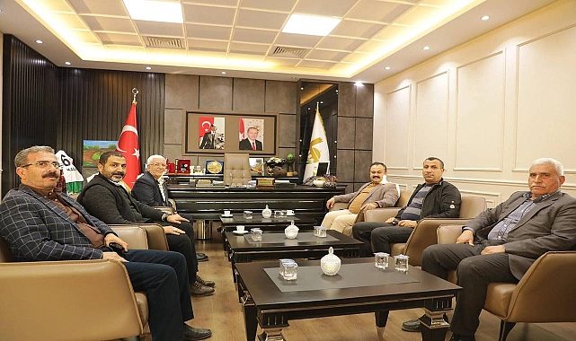 Esnaf ve Sanatkârlar Kredi ve Kefalet Odası’ndan Başkan İnan’a Ziyaret