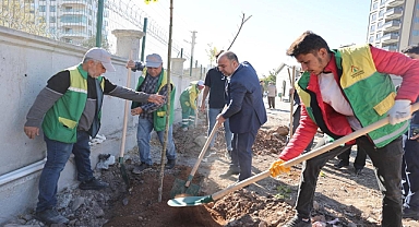 Karaköprü’de Ağaçlandırma Sezonu Başladı