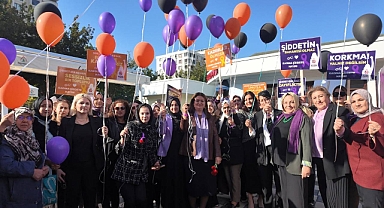 Karaköprü'de Kadınlar Şiddete Karşı Tek Ses Oldu