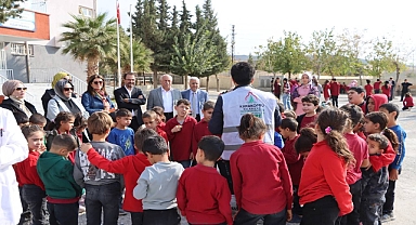 Karaköprü Kırsalında Geri Dönüşüm Öğretiliyor