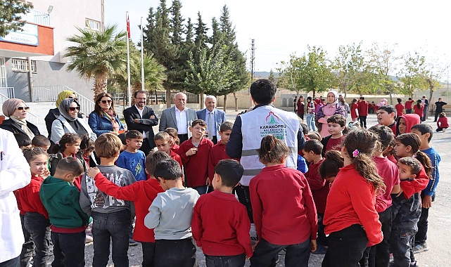 Karaköprü Kırsalında Geri Dönüşüm Öğretiliyor