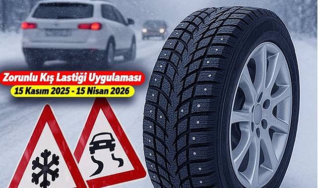 Kış Lastiği Zorunluluğu Başlıyor! Jandarmadan Sürücülere Uyarı