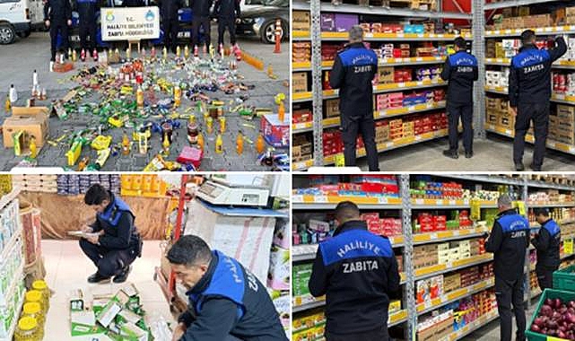 Urfa’da Marketlere Sıkı Denetim: Tarihi Geçmiş Ürünlere El Konuldu