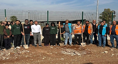 Ağaçlandırma Seferberliği Eyyübiye Okullarında