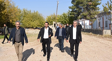 Hilvan Belediyesi’nden Hoşin Mahallesi’ne Ziyaret