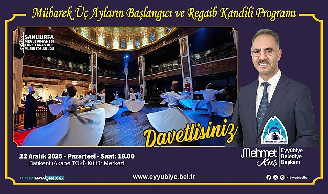 Maneviyatın Başkenti’nde Üç Aylar Karşılanıyor