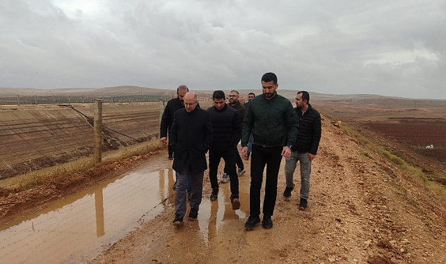 Mardin Ve Ceylanpınar Ovaları Sulaması Ana Kanal Rehabilitasyon Çalışmaları İncelendi