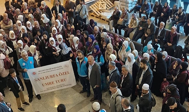 Özel Umre Yolcuları Dualarla Uğurlandı