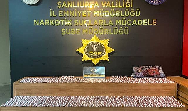 Şanlıurfa’da 3 Bin 234 Sentetik Hap Ele Geçirildi! 1 Gözaltı 