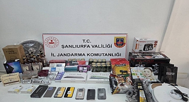 Şanlıurfa’da Kaçakçılara Operasyon: Çok Sayıda Kaçak Ürün Ele Geçirildi