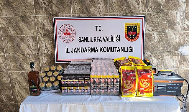 Şanlıurfa’da Kaçakçılığa Darbe: Binlerce Paket Sigara ve Kaçak Ürün Ele Geçirildi