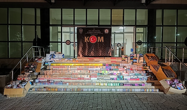 Şanlıurfa’da Kaçakçılık Operasyonu: 4 Milyon TL’lik Ürün Ele Geçirildi