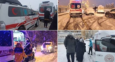 Şanlıurfa’da Kar Altında Sağlık Seferberliği