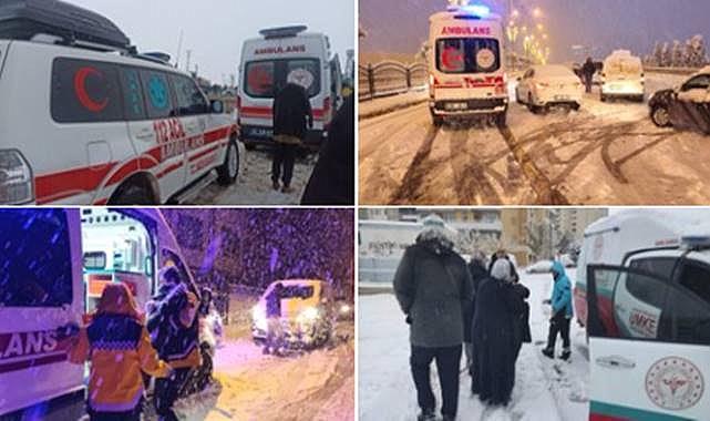 Şanlıurfa’da Kar Altında Sağlık Seferberliği