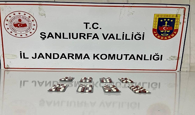 Şanlıurfa’da Narkotik Operasyonu: 112 Sentetik Hap Ele Geçirildi