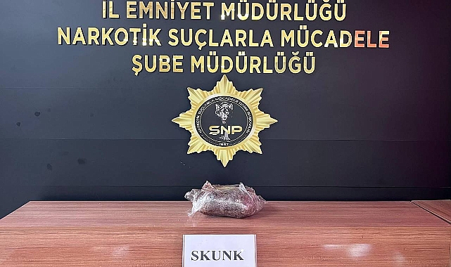 Şanlıurfa’da Narkotik Operasyonu: 2 Kilo 150 Gram Skunk Ele Geçirildi