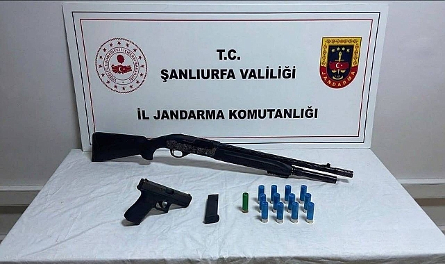 Şanlıurfa’da Ruhsatsız Silah Operasyonu: 4 Gözaltı 