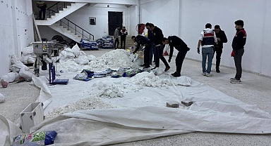 Şanlıurfa’da Sahte Deterjan Dolum Depolarına Baskın