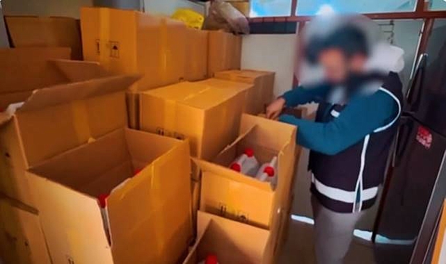 Şanlıurfa’da Sahte ve Kaçak İçkiye Yönelik Kapsamlı Operasyon
