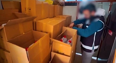 Şanlıurfa’da Sahte ve Kaçak İçkiye Yönelik Kapsamlı Operasyon