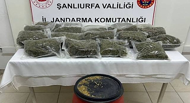 Şanlıurfa’da Yüklü Miktarda Madde Ele Geçirildi