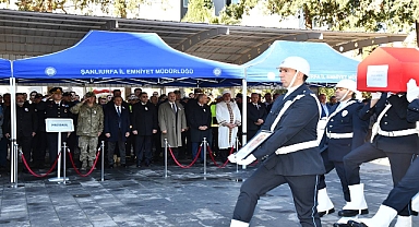Şanlıurfa Emniyet Teşkilatı Yasta: Polis Memuru Son Yolculuğuna Uğurlandı