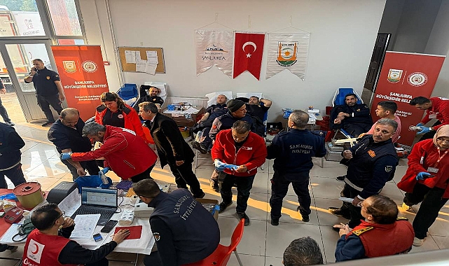 Şanlıurfa İtfaiyesi Kan Bağışında Tek Yürek Oldu