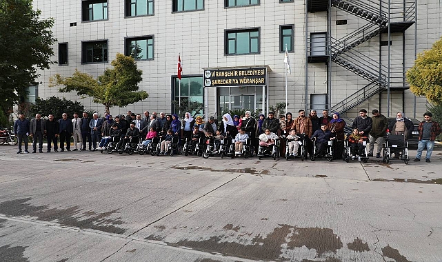 Viranşehir Belediyesi’nden Engelli Bireylere Destek