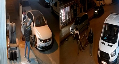 Viranşehir’de Hırsızlık Anı Kamerada: Koşu Bandını Çalıp Kaçtılar
