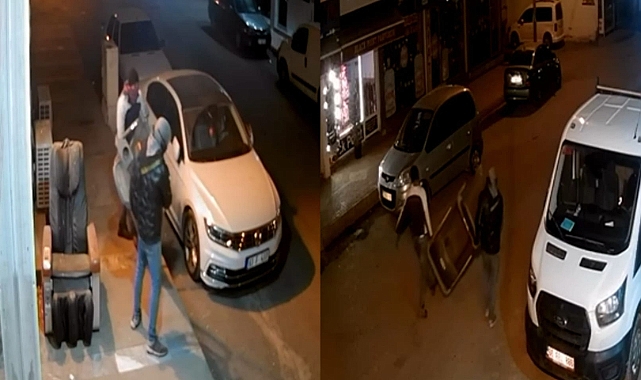 Viranşehir’de Hırsızlık Anı Kamerada: Koşu Bandını Çalıp Kaçtılar