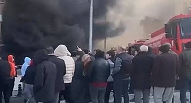 Haliliye’de Korkutan Yangın: Eski Atölye Kullanılamaz Hale Geldi