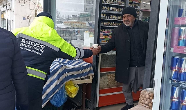 Hilvan Belediyesi’nden Kar Gecesinde Örnek Dayanışma